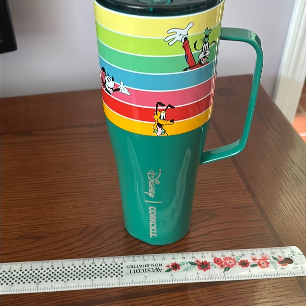 Disney Corkcicle Rainbow Insulated Tumbler